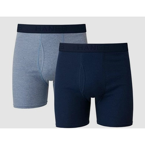 Hanes Tagless Boxer Briefs 2-Pair Pack