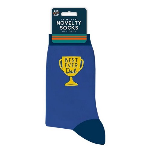 FAT7823 Best Dad Ever Dress Socks 1pr