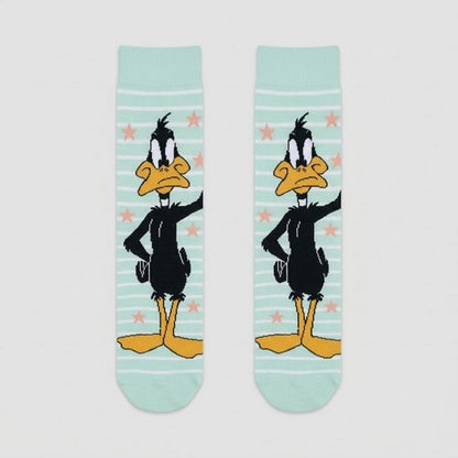 Official Looney Tunes Fun Socks 1pr in Daffy Duck