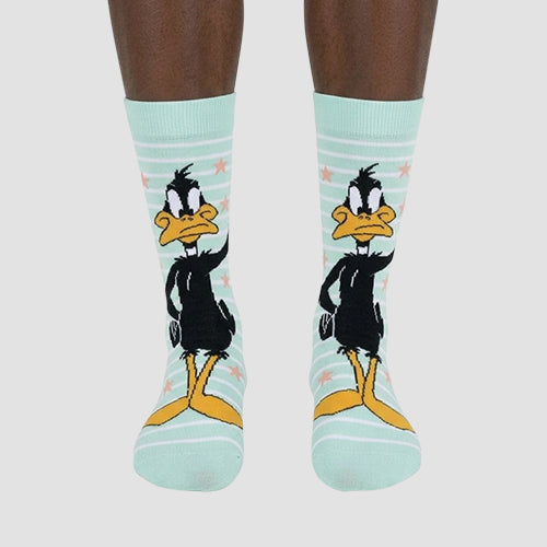 29669 Official Looney Tunes Fun Socks 1pr in Daffy Duck