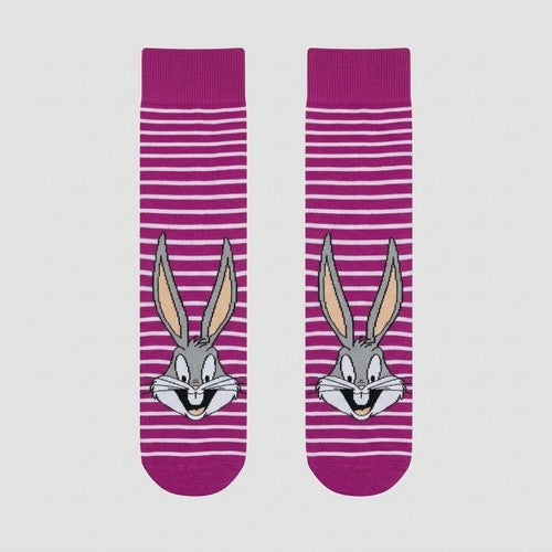 Official Looney Tunes Fun Socks 1pr in Bugs Bunny