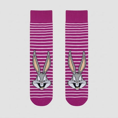 Official Looney Tunes Fun Socks 1pr in Bugs Bunny