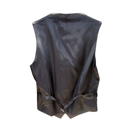 French Connection Pinstripe Waistcoat in Grey