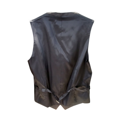 French Connection Pinstripe Waistcoat in Grey