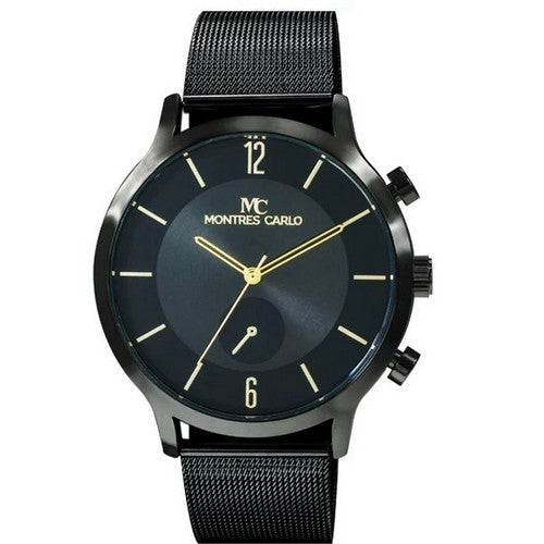 55324 Mesh Band Watch in Black