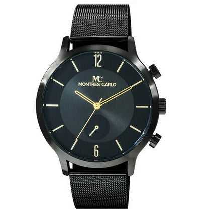 55324 Mesh Band Watch in Black