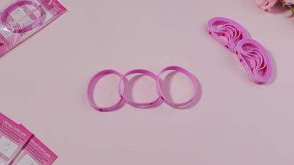 Breast Cancer Awareness Bracelet + Self-Check Card
