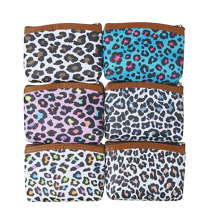 Leopard Print Coin Purse