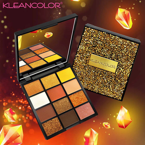 Kleancolor Diamond Crush Eyeshadow Palette 01 Strength