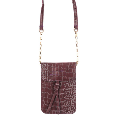 Croc Side Bag Purple