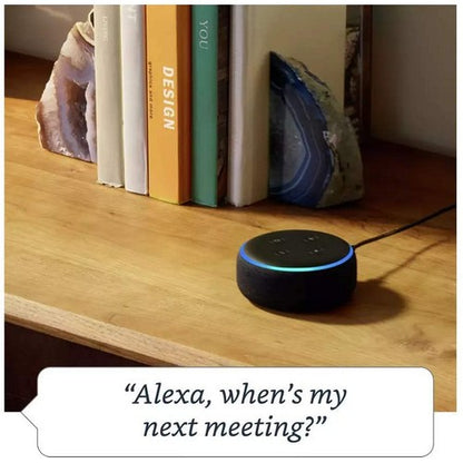 Amazon Echo Dot Smart Speaker with Alexa Black