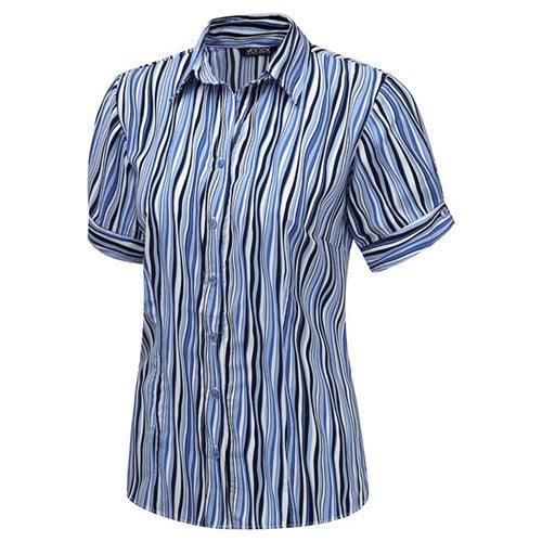 Vortex Short Sleeve Work Shirt Amelie Blue