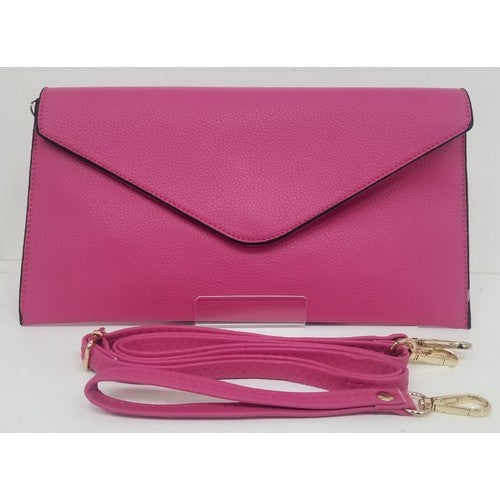 Envelope Clutch Rose Fuchsia