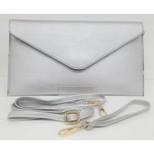 Envelope Clutch Silver