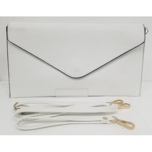 Envelope Clutch White