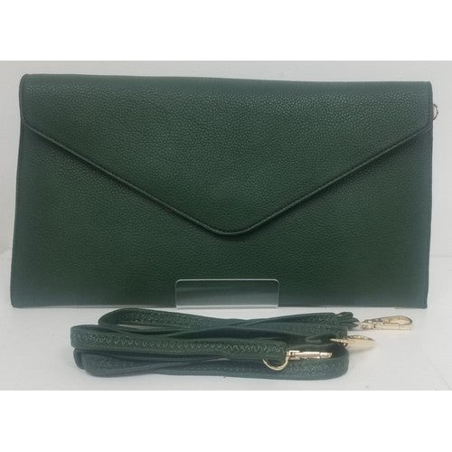 16272 Envelope Clutch Green