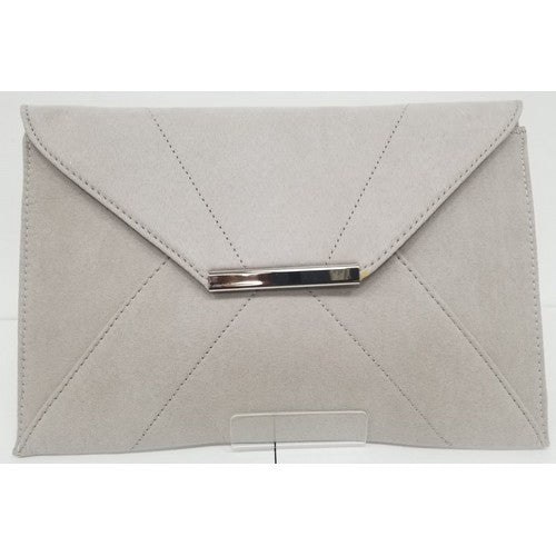 Dorothy Perkins Envelope Clutch Light Grey