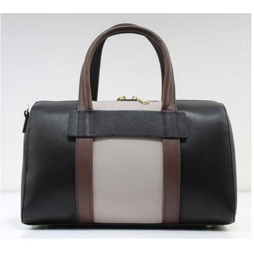 86025 #BLACK Fashion Lady Doctor Style Handbag Black