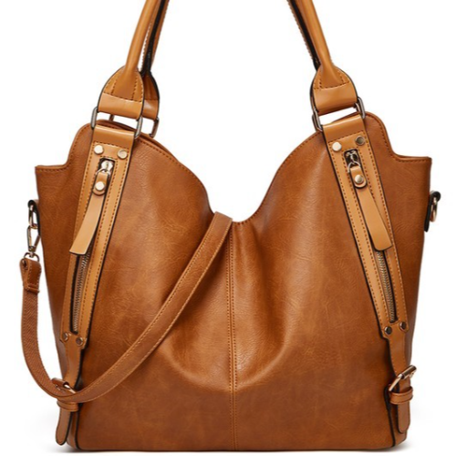 Jumbo Slouch Shoulder Bag Mustard