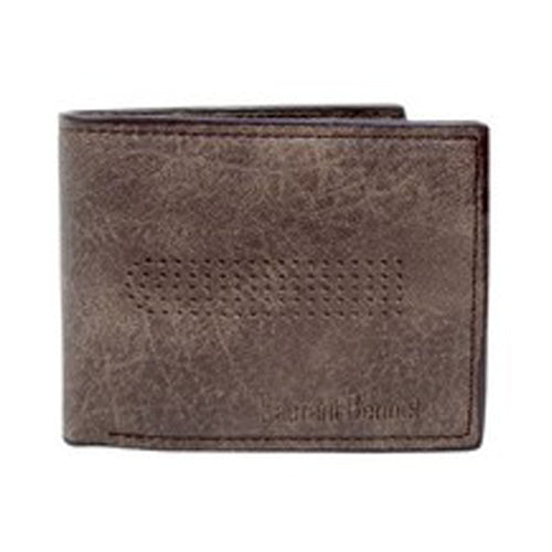 Laurant Bennet Bi-Fold Wallet Dots Brown