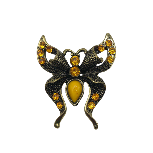 Beetle Brooch Yellow Gold 