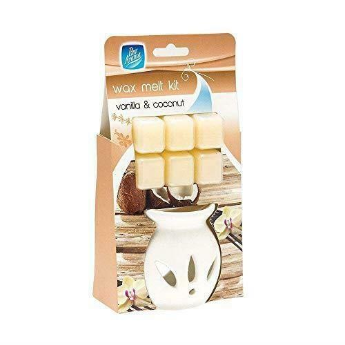Pan Aroma Wax Melt Kit Soothing 6 Pack Vanilla & Coconut