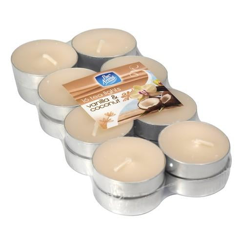 Pan Aroma Fragrance Tea Light 16 Pack Vanilla & Coconut