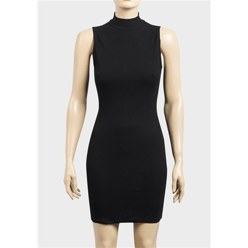 Elisa Tie-Back Rib Dress