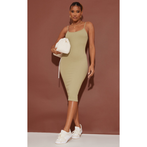 New Look Rib Midi Dress Rust Green Seasons Fashion New Look Rib Midi Dress Rust Green Seasons Fashion