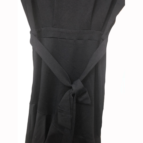 Edie B Button Detail Dress Black
