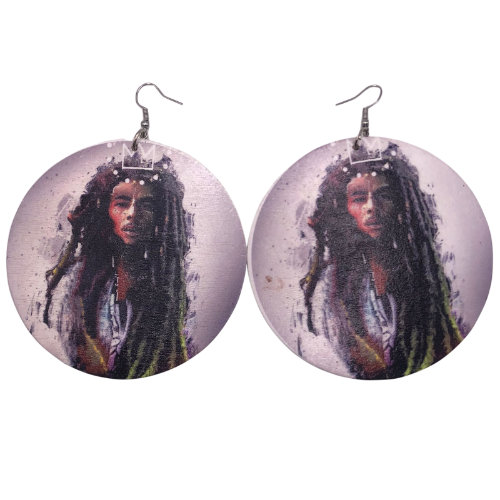 Bob Marley Earring