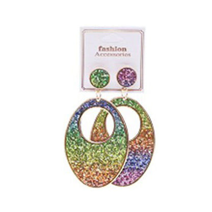 Glitter Drop Earrings