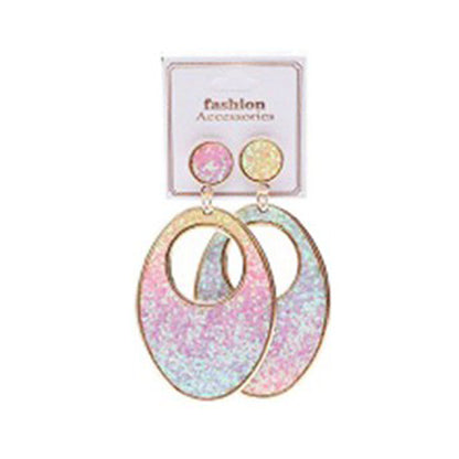Glitter Drop Earrings