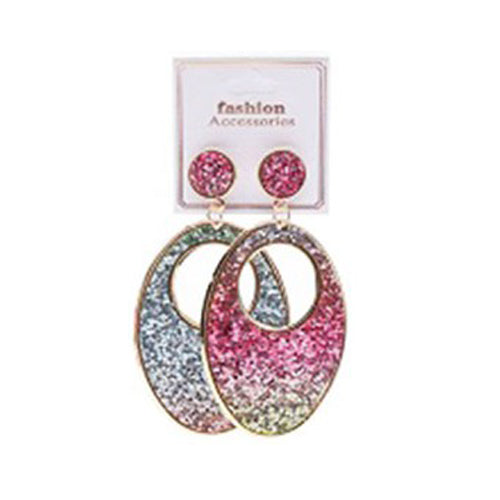 Glitter Drop Earrings