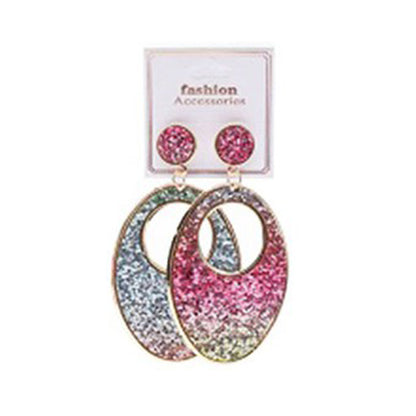Glitter Drop Earrings