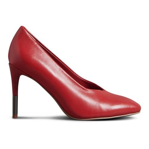 Marks & Spencer Stiletto Heel Court Shoes Red