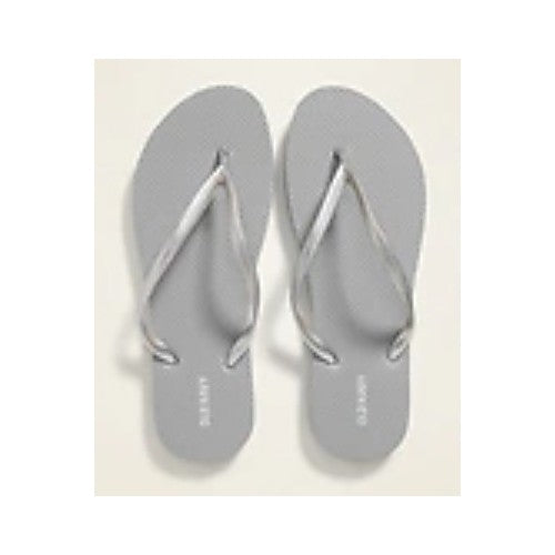 Old Navy Classic Flip-Flops Silver