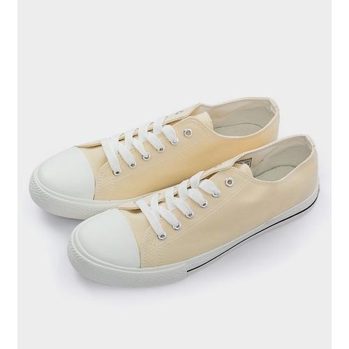 Brave Soul Rubber Toe Canvas Trainers Magnolia