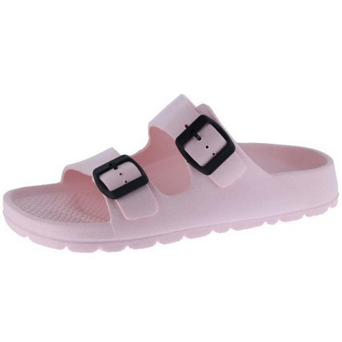 COLA-1 2 Buckle EVA Slipper Pink