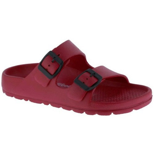 COLA-1 2 Buckle EVA Slipper Red