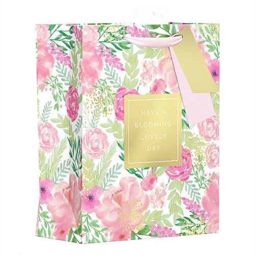 YALGB04M Blooming Lovely Floral Gift Bag Medium