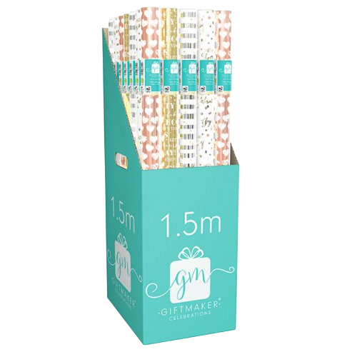 YALGW20K Celebrations Gift Wrap 1.5m