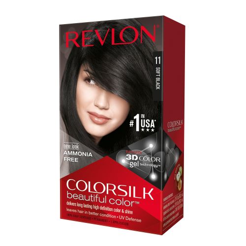 Revlon Colorsilk 3D Gel Permanent Color #11 Soft Black