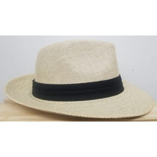 M-255 Straw Panama Hat Cream