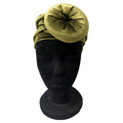 Giant Knot Velvet Turban