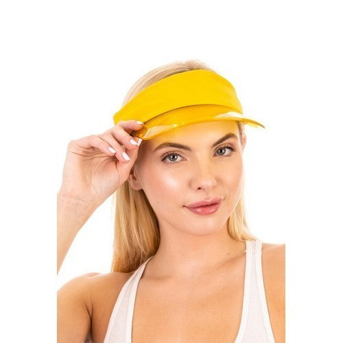 MMT7455 Plastic Paek Visor Yellow