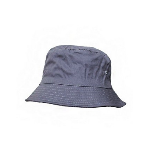 Plain Reversible Bucket Hat Dark Gray