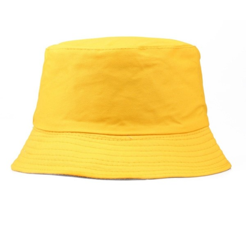 BK-197 Plain Reversible Bucket Hat Mustard