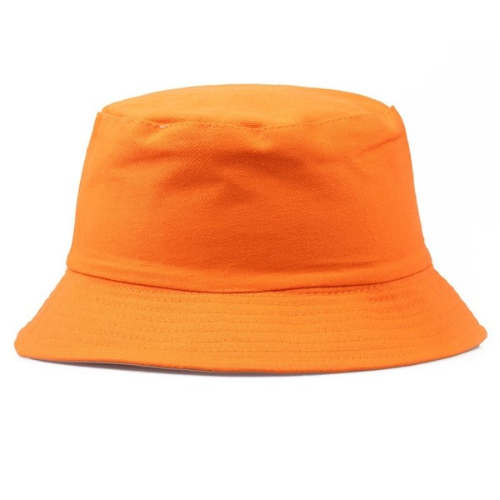 BK-197 Plain Reversible Bucket Hat Orange