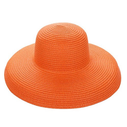 AH3110 Current Straw Sun Hat Orange